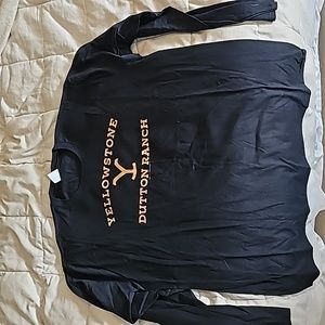 Yellowstone LS Black Tee
